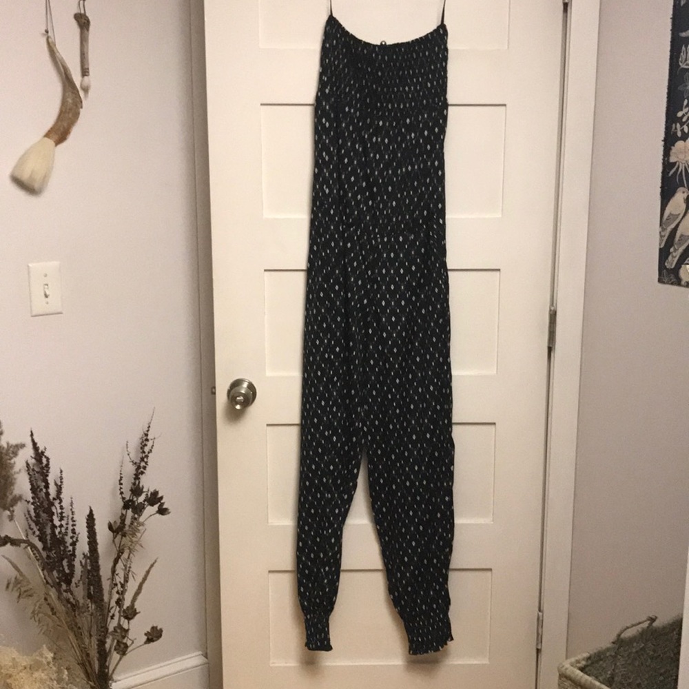 Silky Patterned Jumpsuit